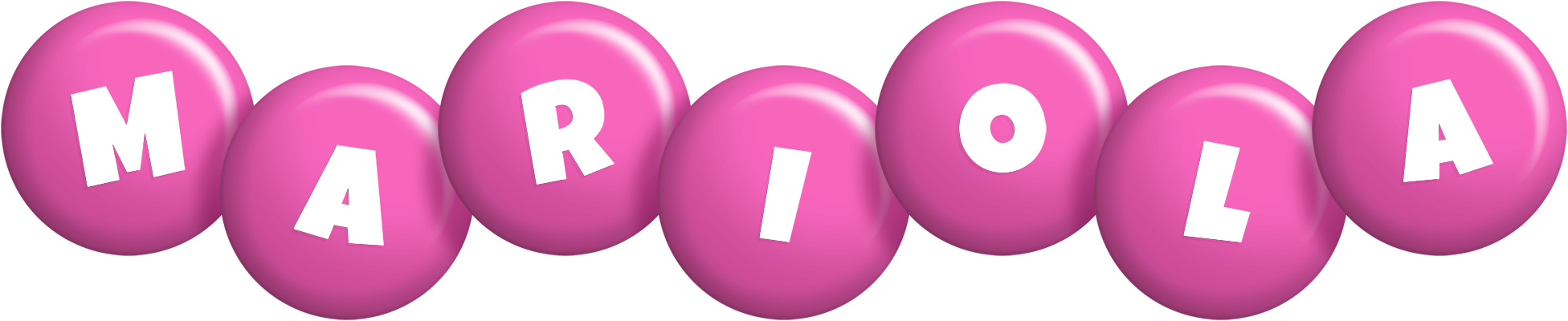Mariola candy-pink logo
