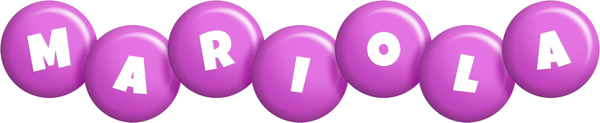 Mariola candy-purple logo