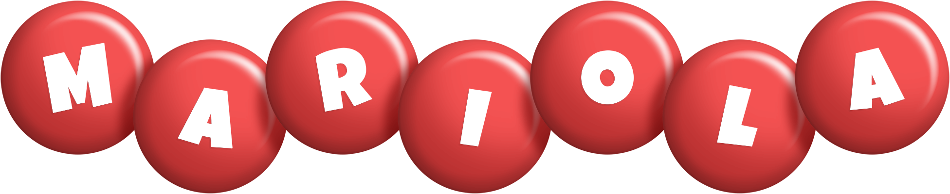 Mariola candy-red logo