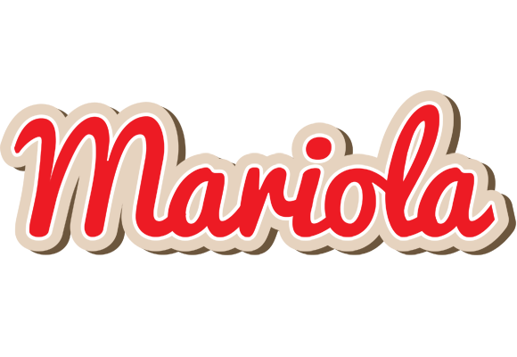 Mariola chocolate logo