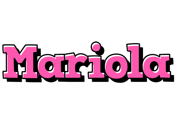 Mariola girlish logo