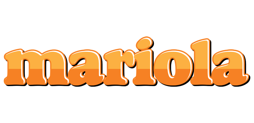 Mariola orange logo