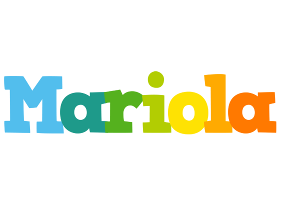 Mariola rainbows logo