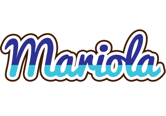 Mariola raining logo