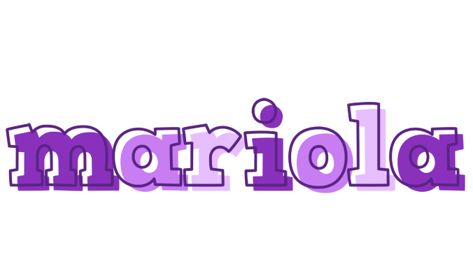 Mariola sensual logo