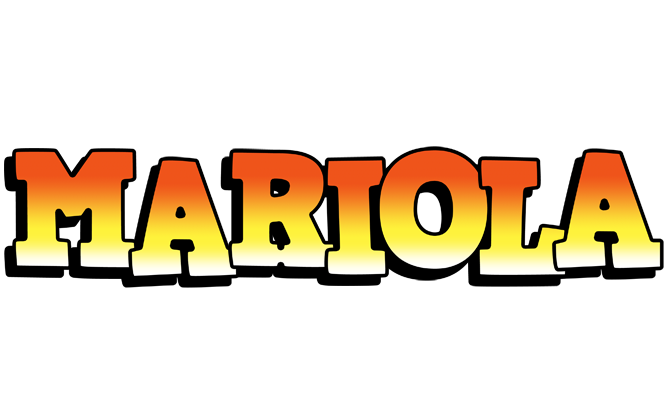 Mariola sunset logo
