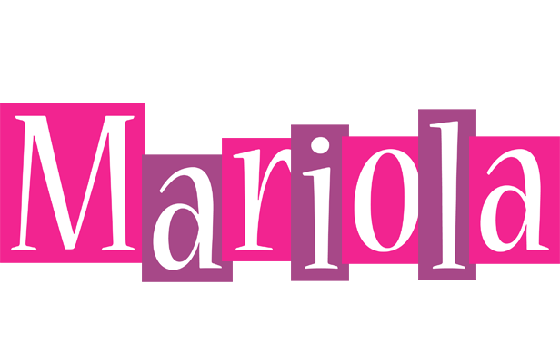 Mariola whine logo