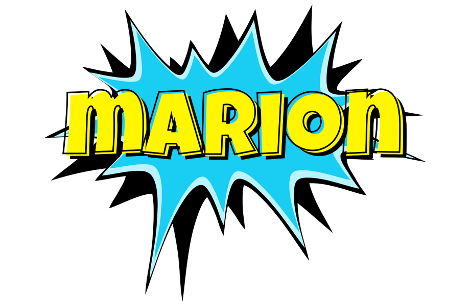 Marion amazing logo