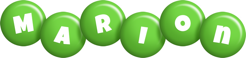 Marion candy-green logo