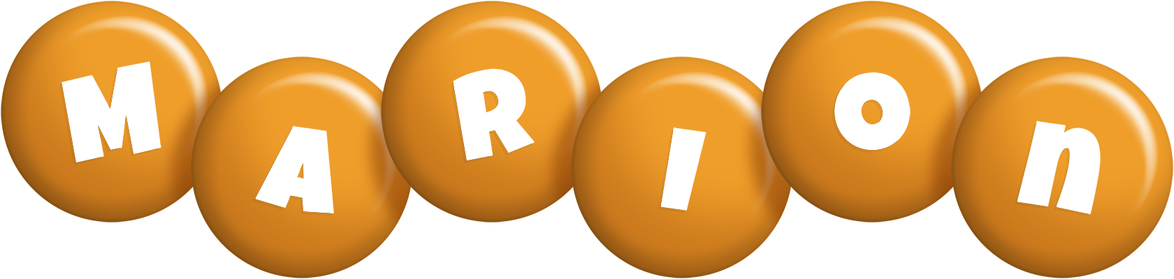 Marion candy-orange logo