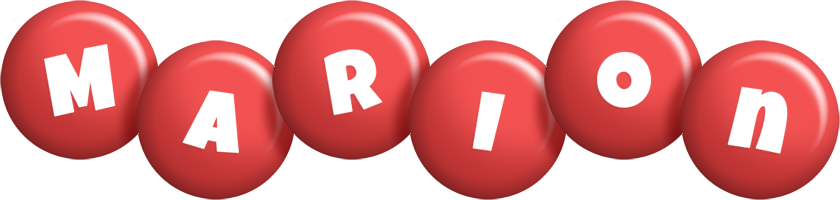 Marion candy-red logo