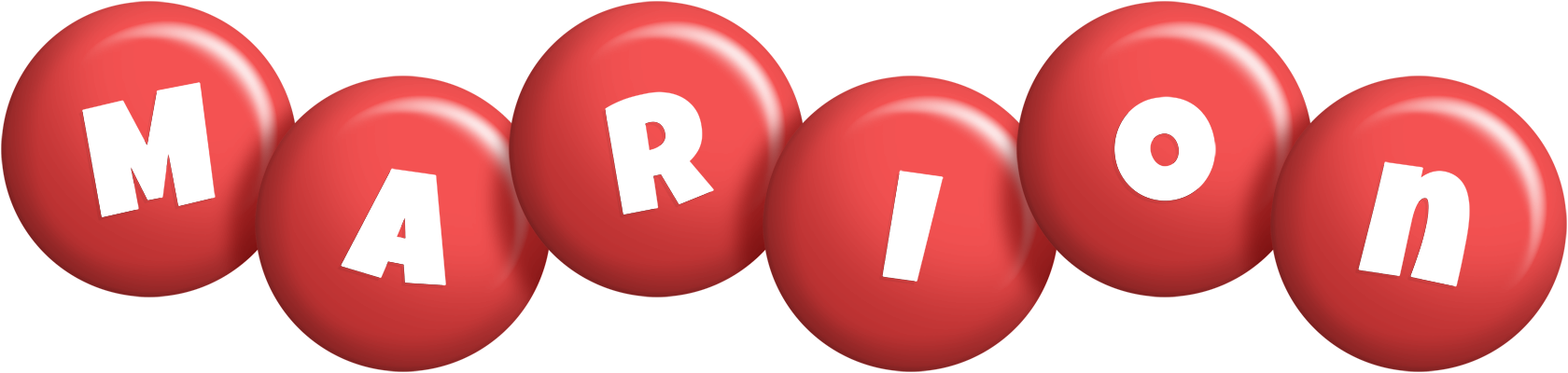 Marion candy-red logo