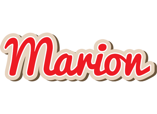Marion chocolate logo