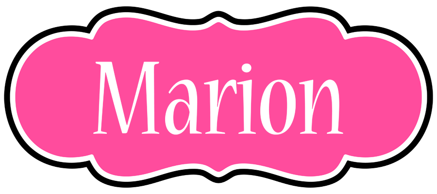Marion invitation logo