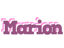 Marion relaxing logo