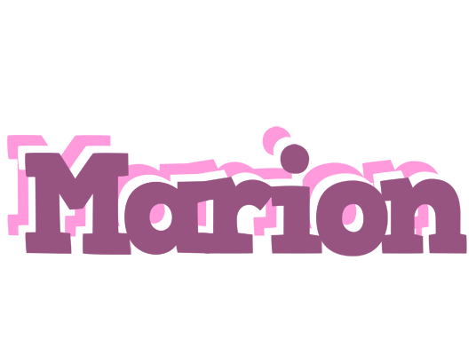 Marion relaxing logo