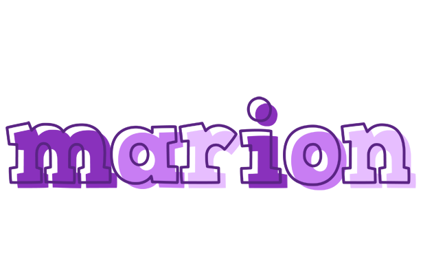 Marion sensual logo