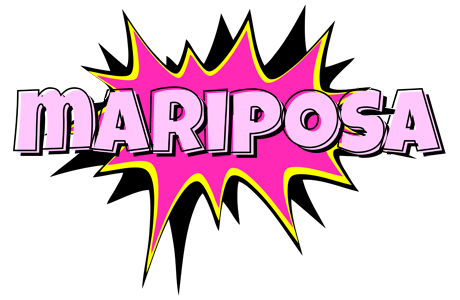 Mariposa badabing logo