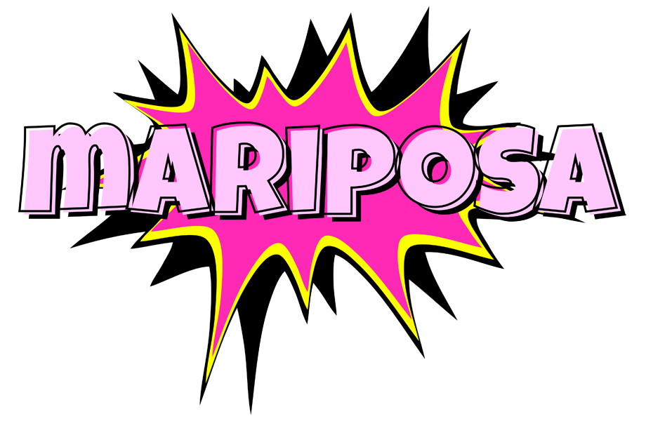 Mariposa badabing logo