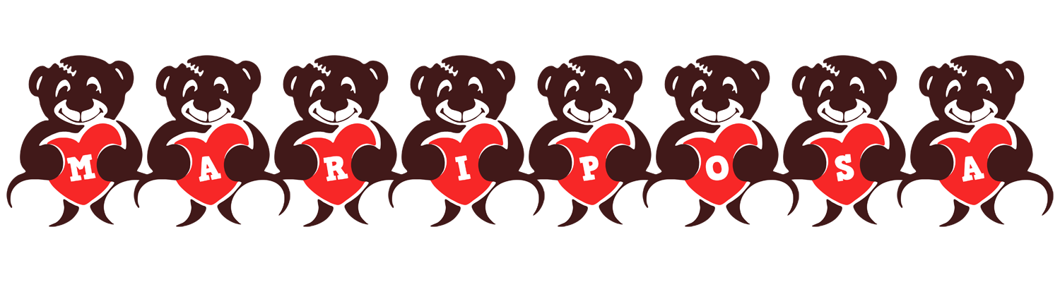 Mariposa bear logo