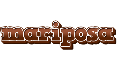 Mariposa brownie logo