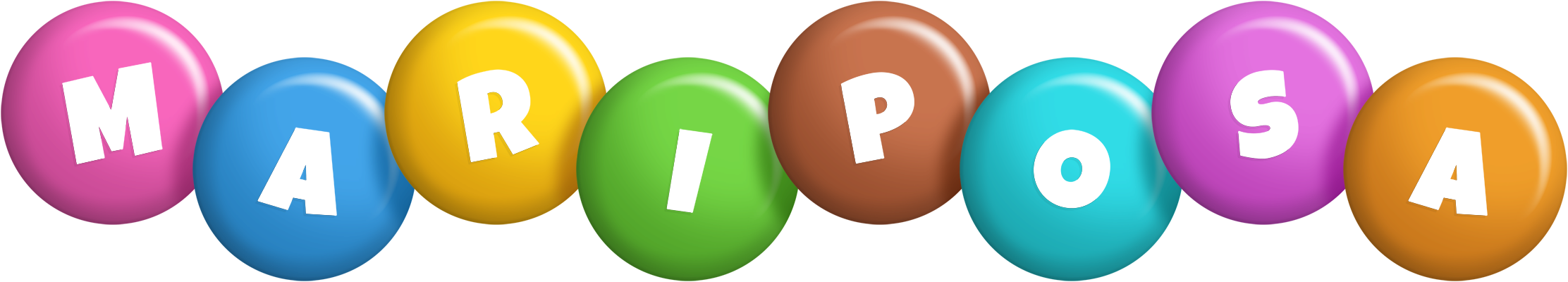 Mariposa candy logo