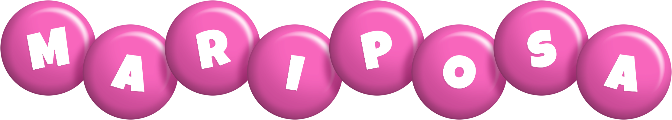 Mariposa candy-pink logo