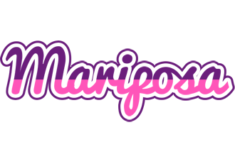 Mariposa cheerful logo