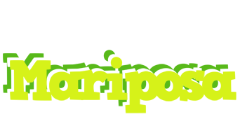 Mariposa citrus logo