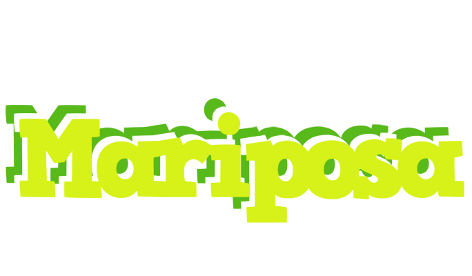 Mariposa citrus logo
