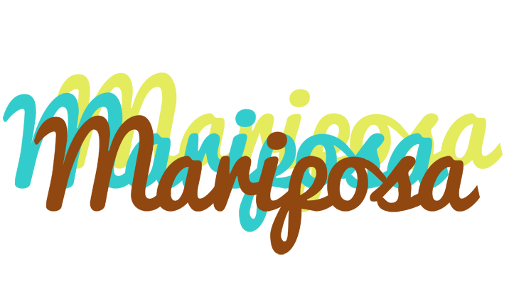 Mariposa cupcake logo