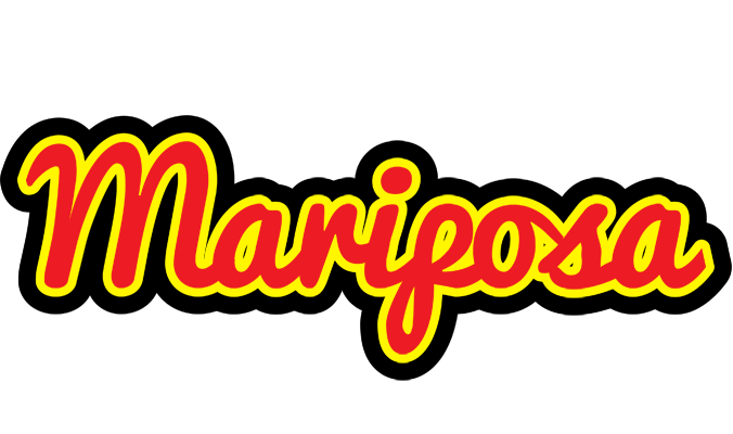 Mariposa fireman logo