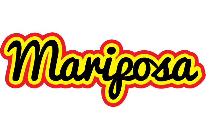 Mariposa flaming logo