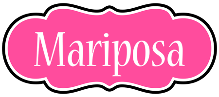 Mariposa invitation logo