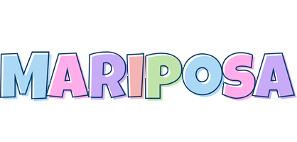 Mariposa Logo | Name Logo Generator - Candy, Pastel, Lager, Bowling Pin ...