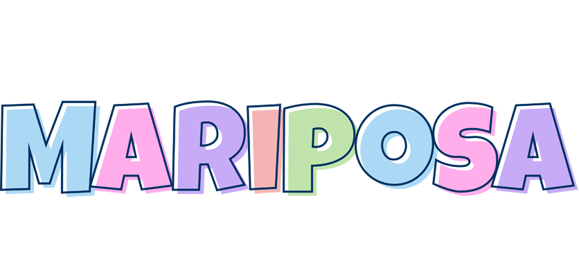 Mariposa pastel logo