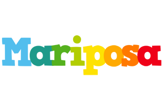 Mariposa rainbows logo