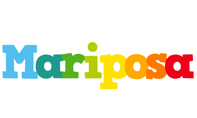 Mariposa rainbows logo