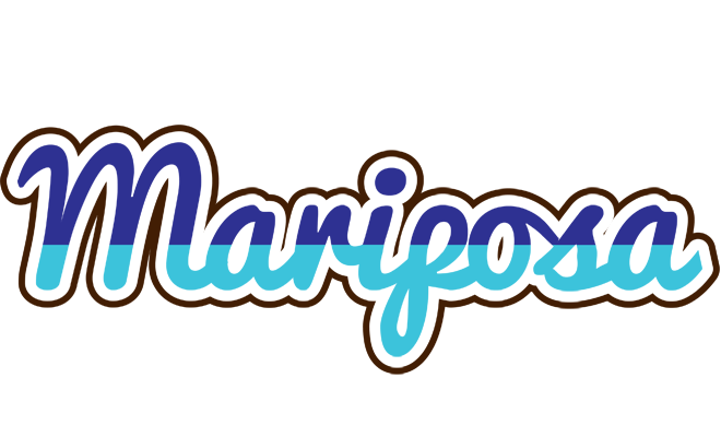 Mariposa raining logo
