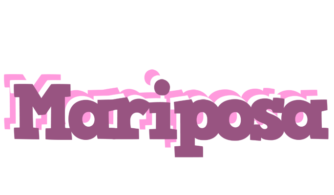 Mariposa relaxing logo