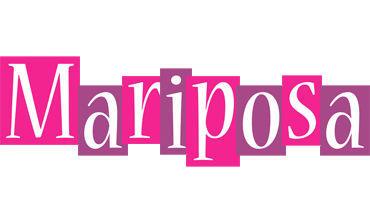 Mariposa whine logo