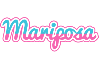 Mariposa woman logo