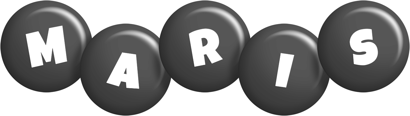 Maris candy-black logo