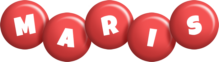 Maris candy-red logo