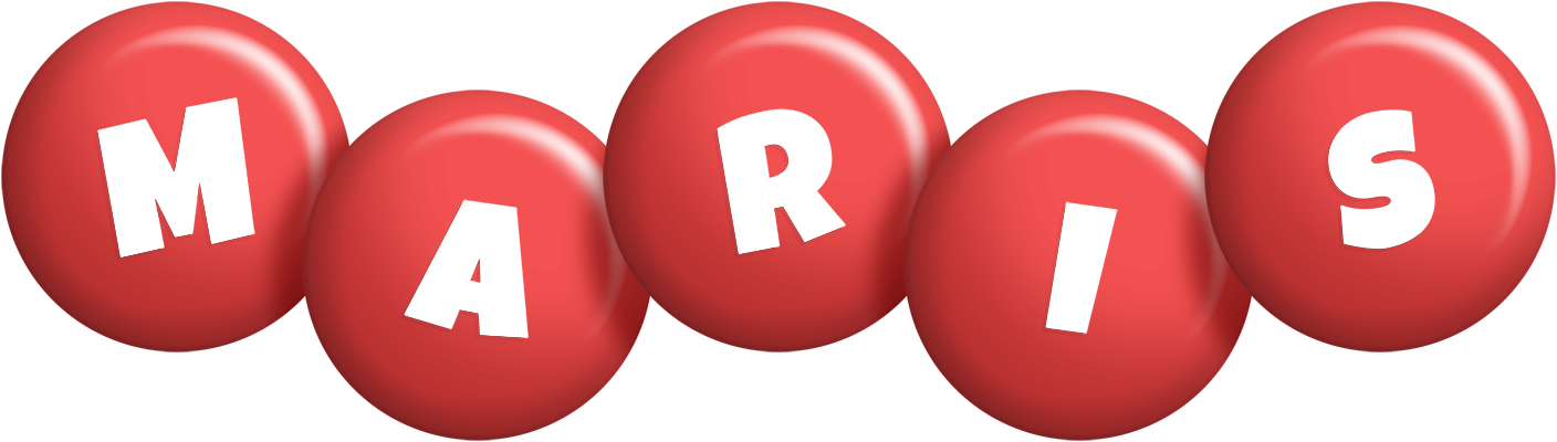 Maris candy-red logo