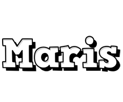 Maris snowing logo