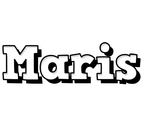 Maris snowing logo