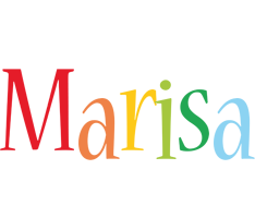 Marisa birthday logo