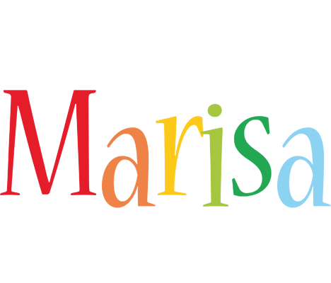 Marisa birthday logo