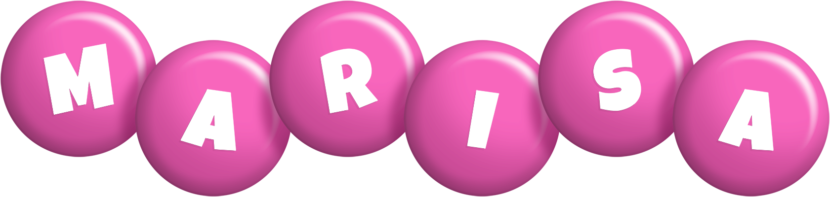 Marisa candy-pink logo